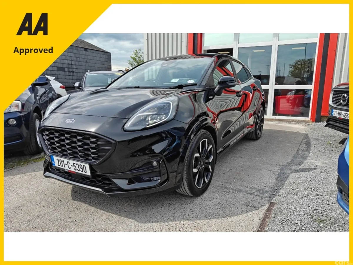 Ford Puma MPV, Petrol Hybrid, 2020, Black