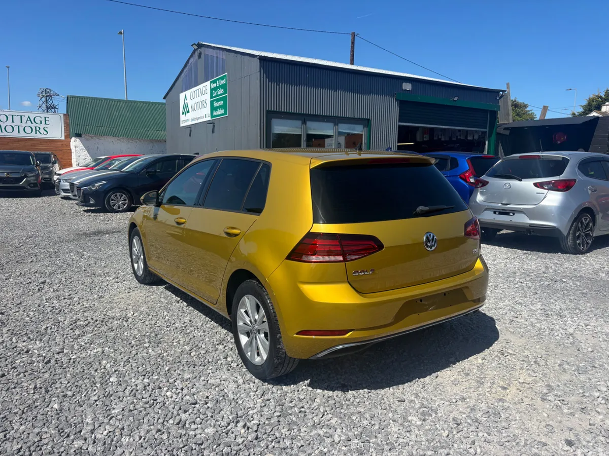 Volkswagen Golf Hatchback, Petrol, 2017, Gold