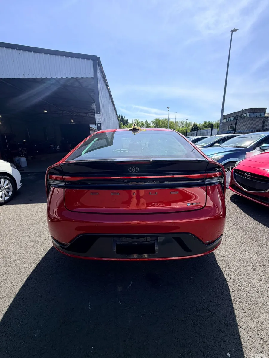Toyota Prius Hatchback, Petrol Hybrid, 2023, Red