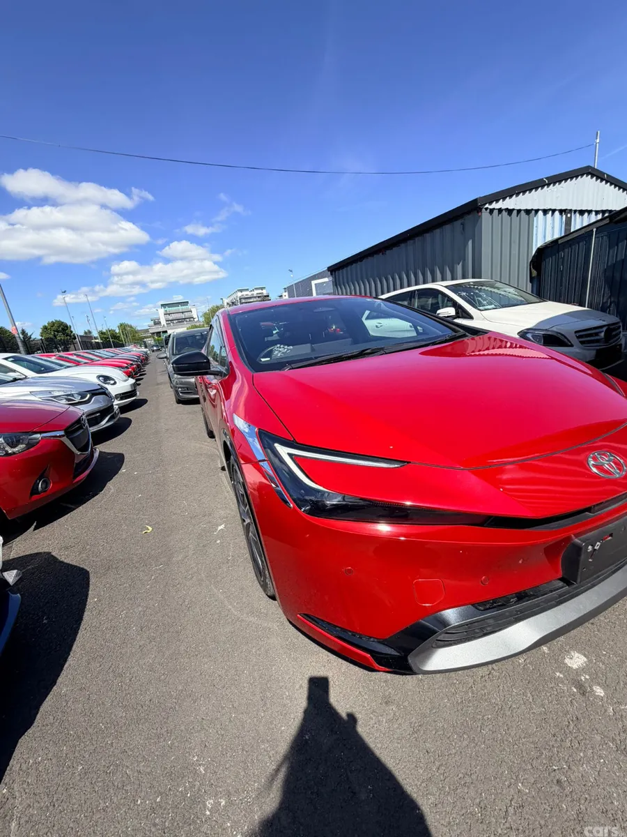 Toyota Prius Hatchback, Petrol Hybrid, 2023, Red