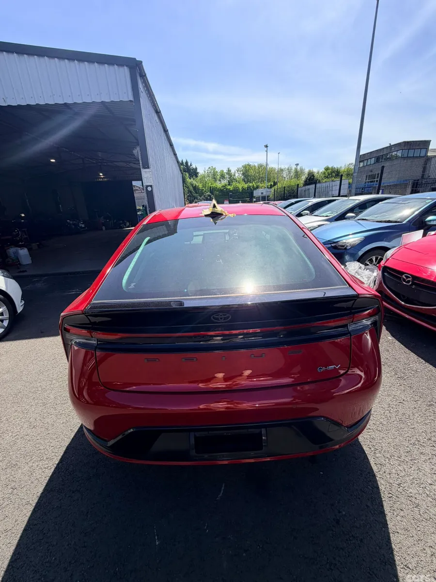 Toyota Prius Hatchback, Petrol Hybrid, 2023, Red