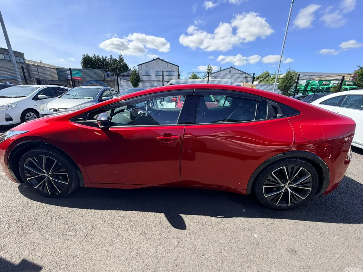 Toyota Prius Hatchback, Petrol Hybrid, 2023, Red