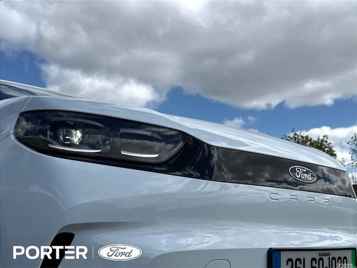 Ford Capri MPV, Electric, 2026, White