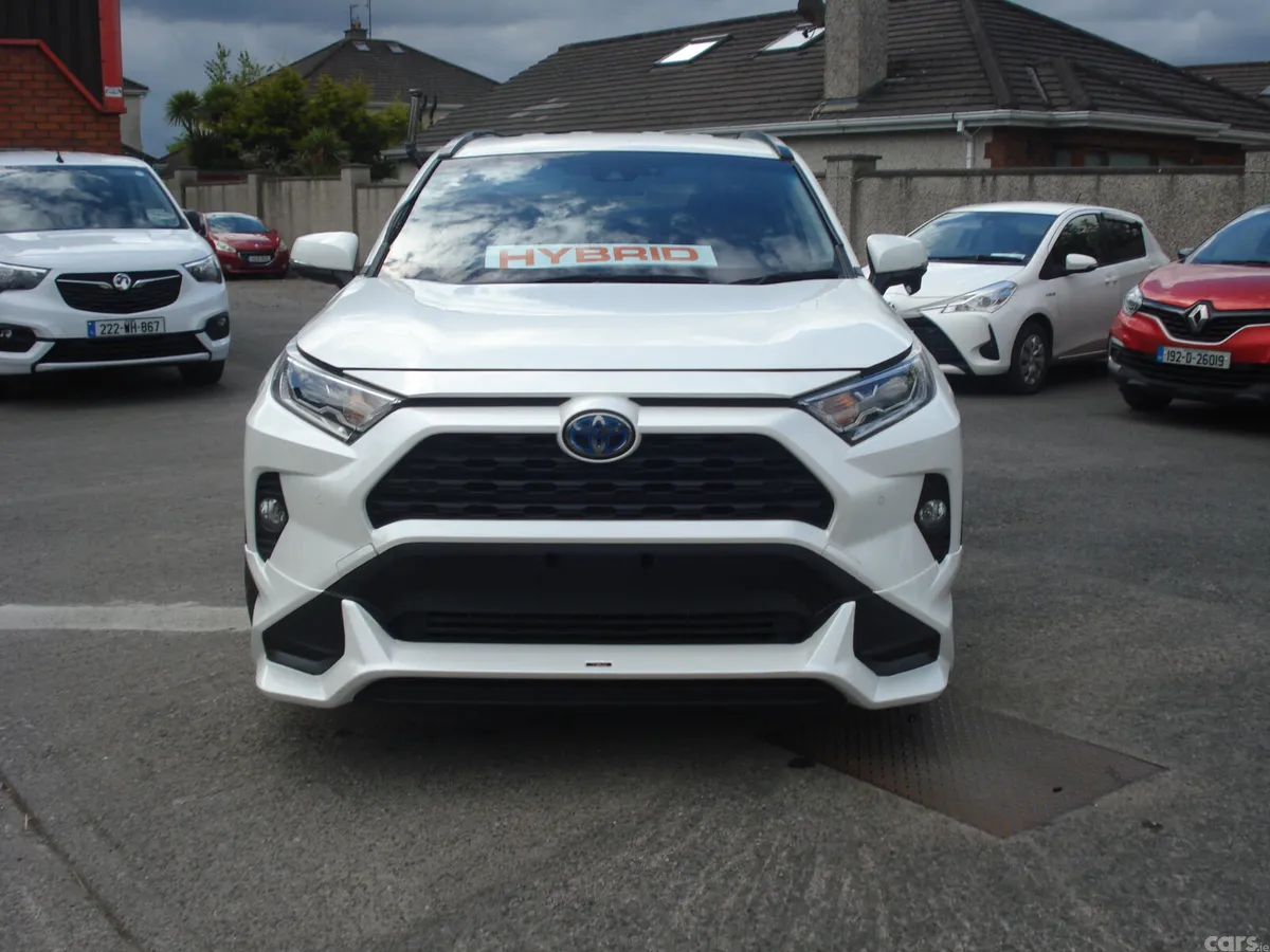 Toyota RAV4 Hatchback, Petrol Hybrid, 2021, Red