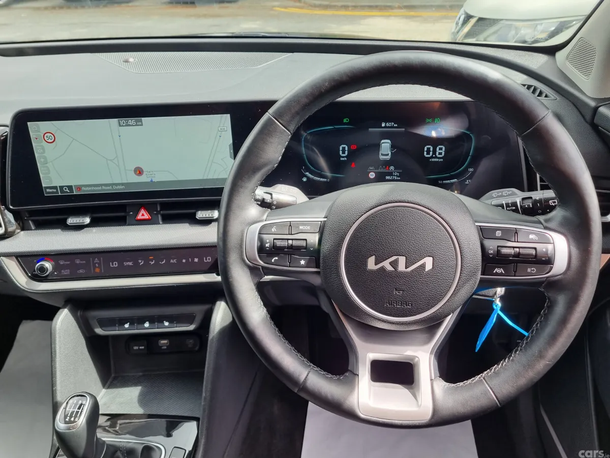 Kia Sportage SUV, Diesel Hybrid, 2023, Black