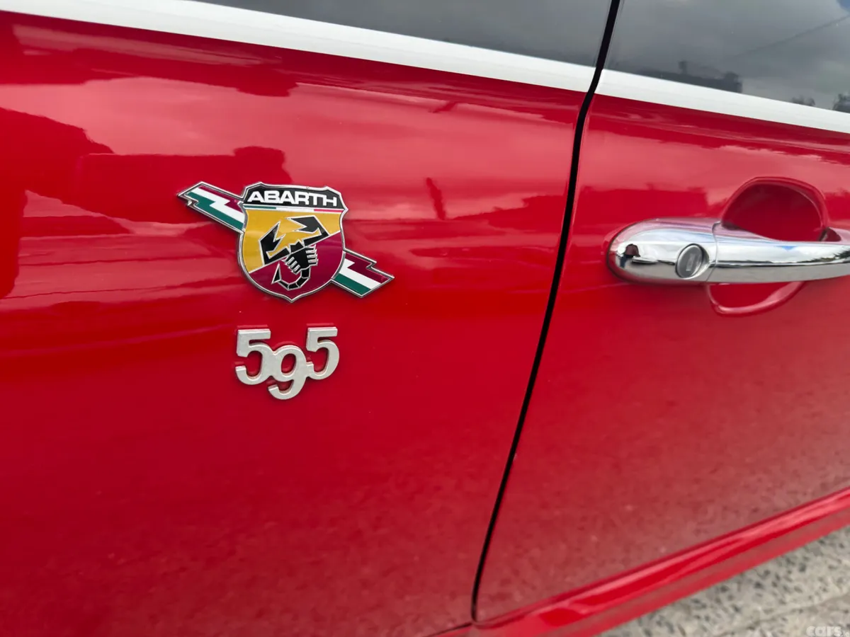 Abarth 595 Hatchback, Petrol, 2017, Red