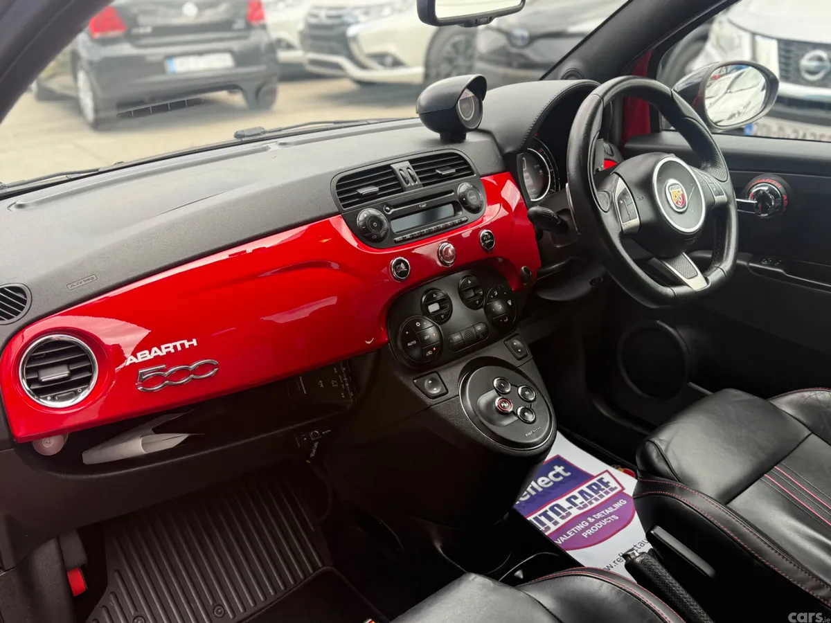 Abarth 595 Hatchback, Petrol, 2017, Red