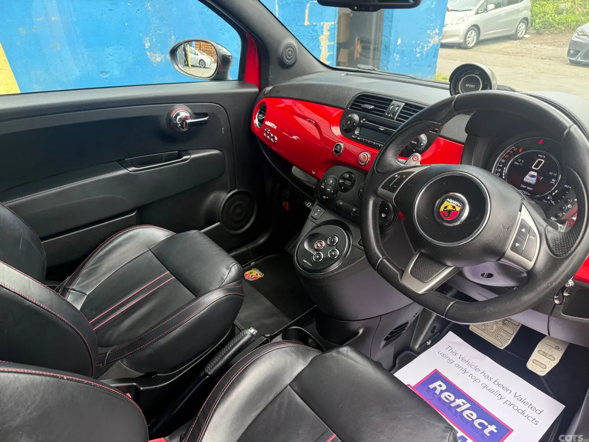 Abarth 595 Hatchback, Petrol, 2017, Red