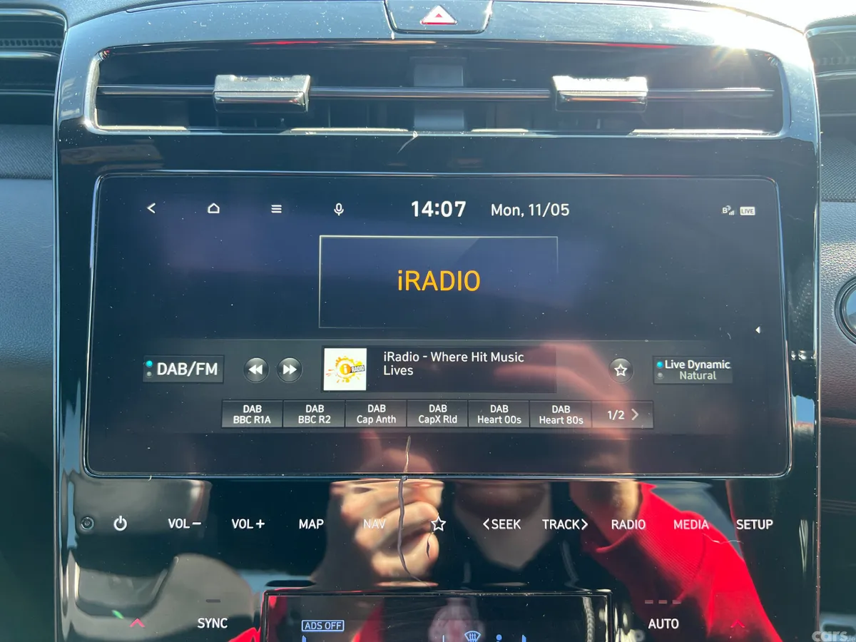 Hyundai Tucson SUV, Petrol Plug-in Hybrid, 2023, Red