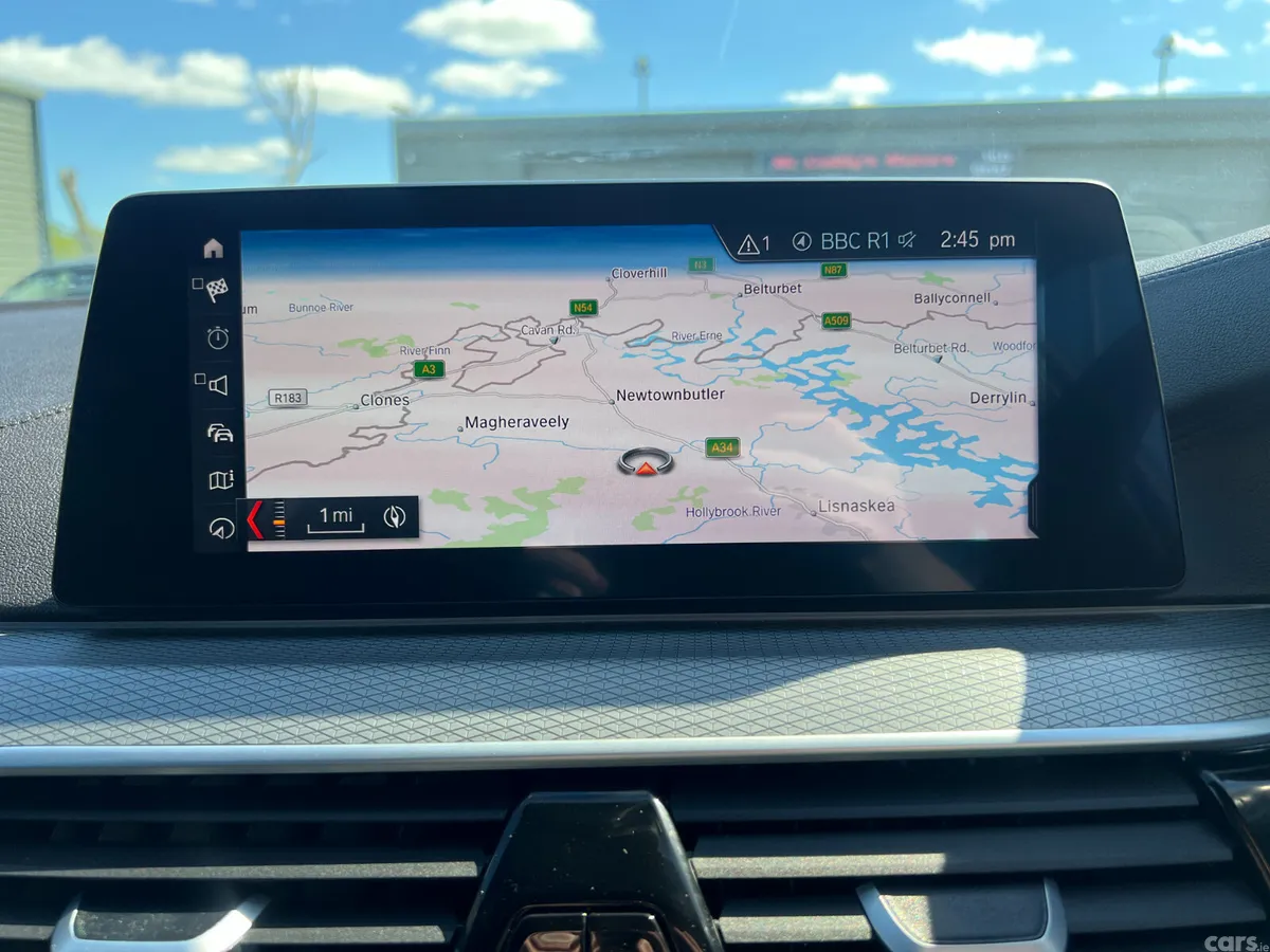 BMW 5-Series Saloon, Petrol Plug-in Hybrid, 2018, Blue