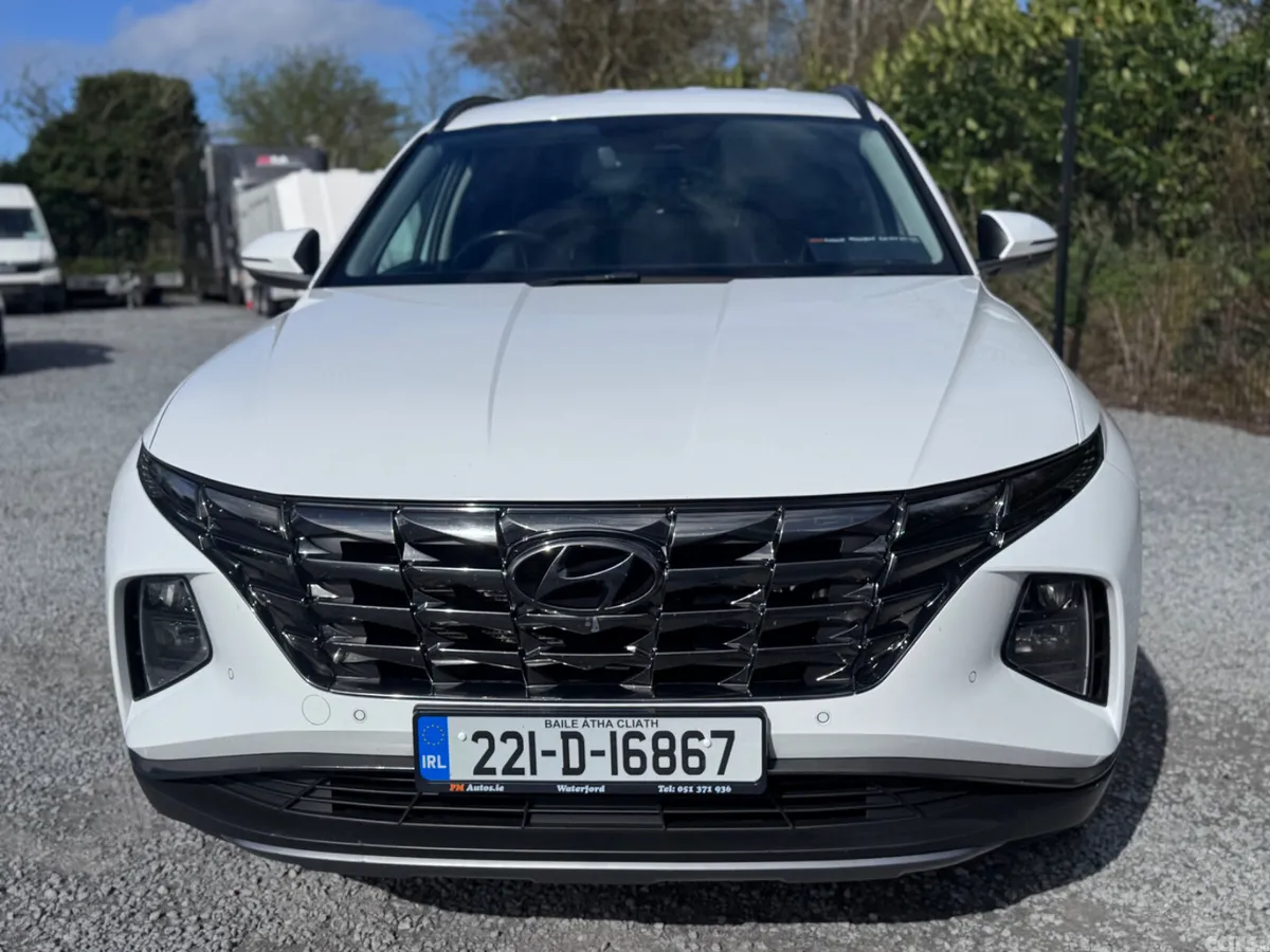 Hyundai Tucson SUV, Petrol Hybrid, 2022, White