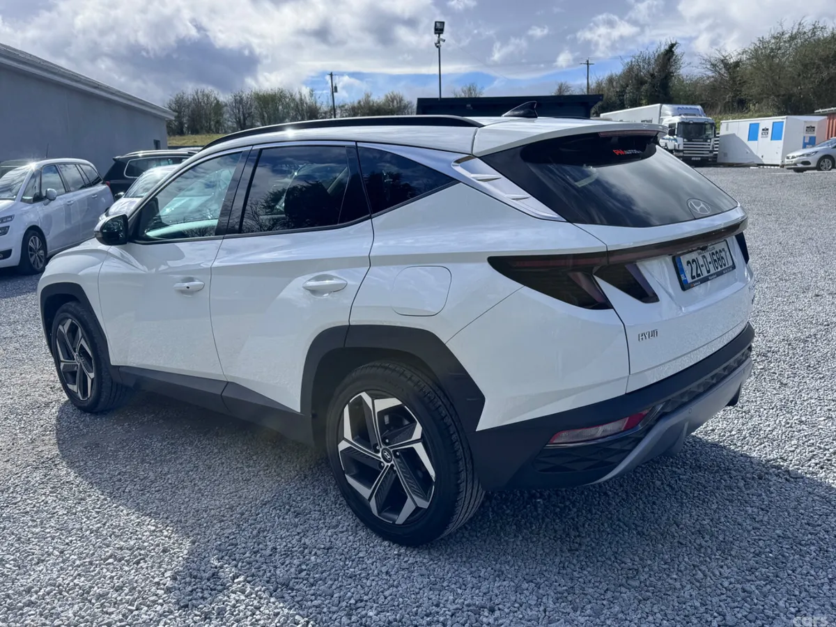 Hyundai Tucson SUV, Petrol Hybrid, 2022, White