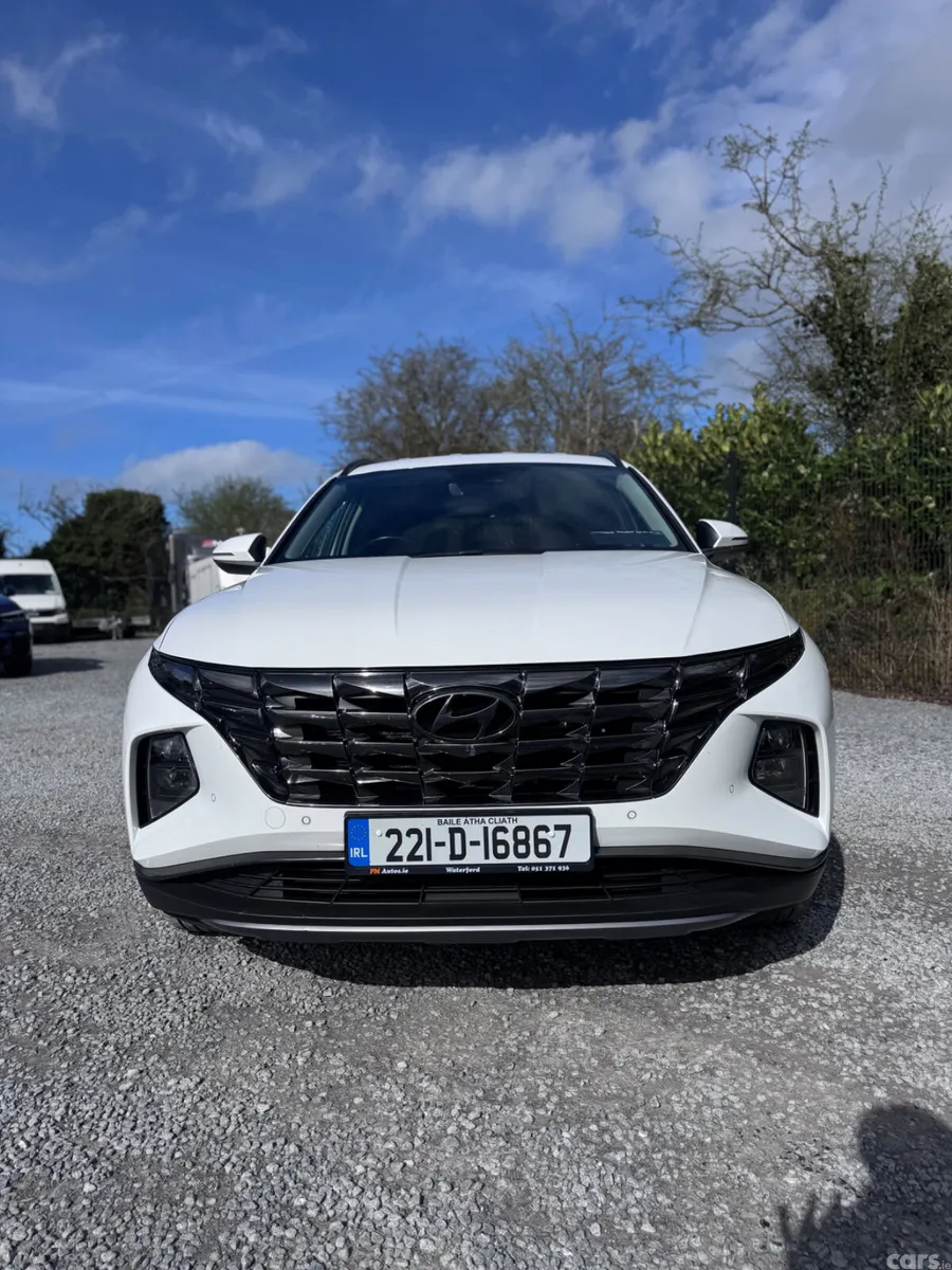Hyundai Tucson SUV, Petrol Hybrid, 2022, White