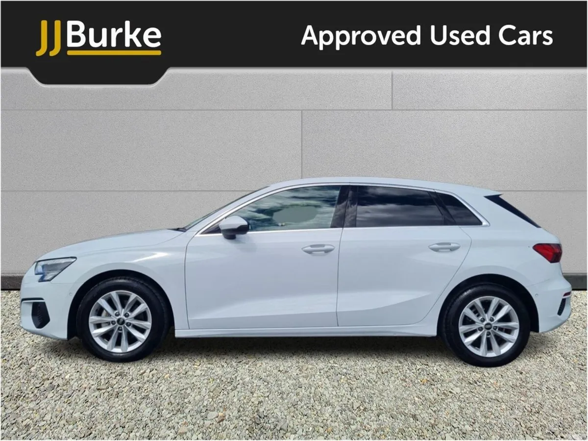 Audi A3 Saloon, Petrol Hybrid, 2023, White