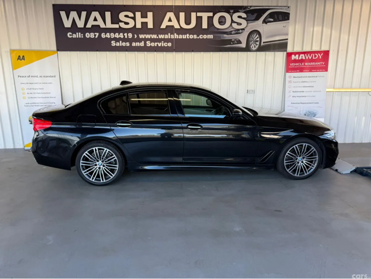 BMW 5-Series Saloon, Diesel, 2018, Black