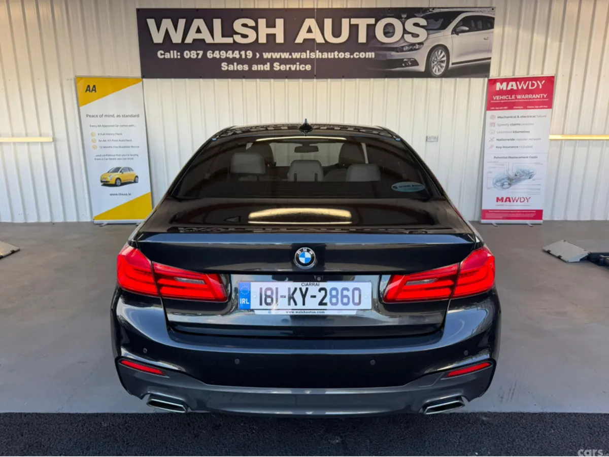 BMW 5-Series Saloon, Diesel, 2018, Black