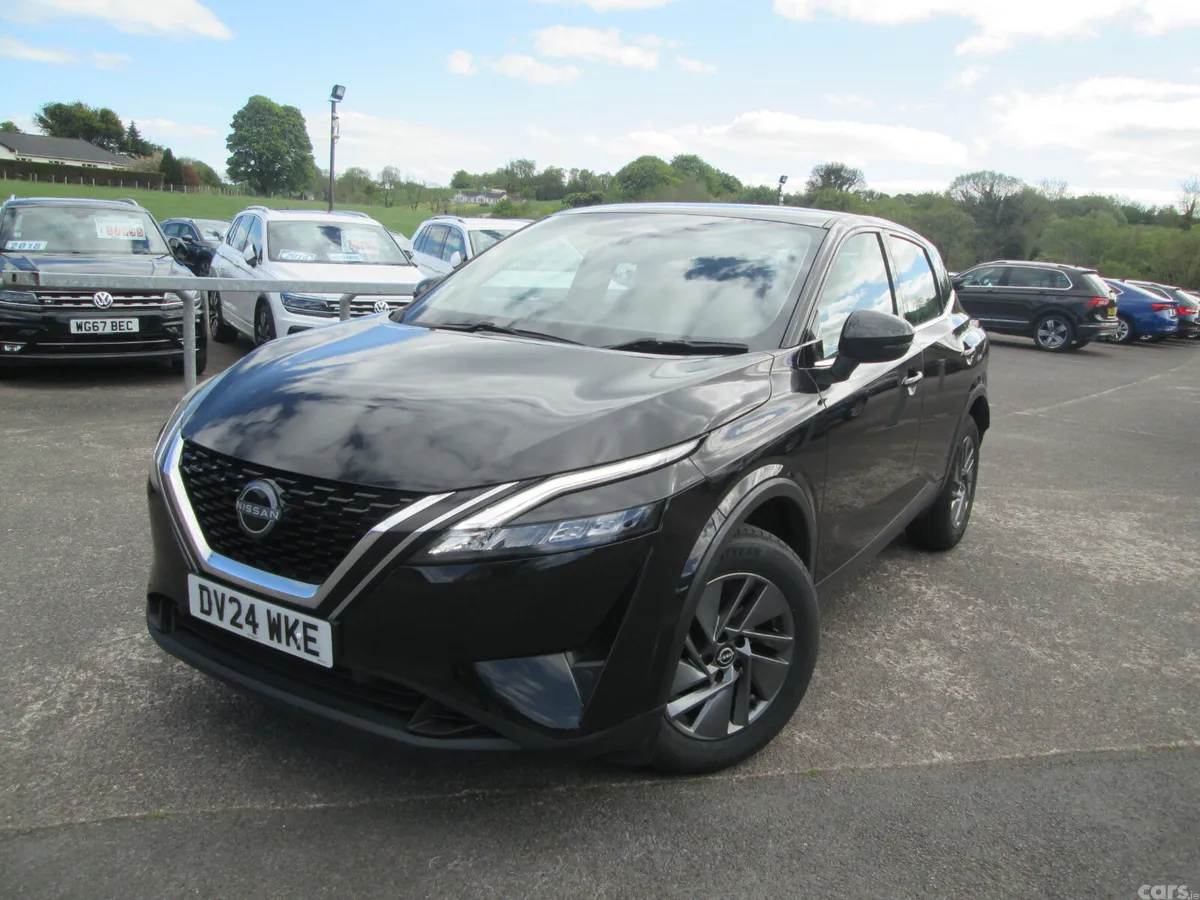 Nissan Qashqai SUV, Petrol Hybrid, 2024, Black