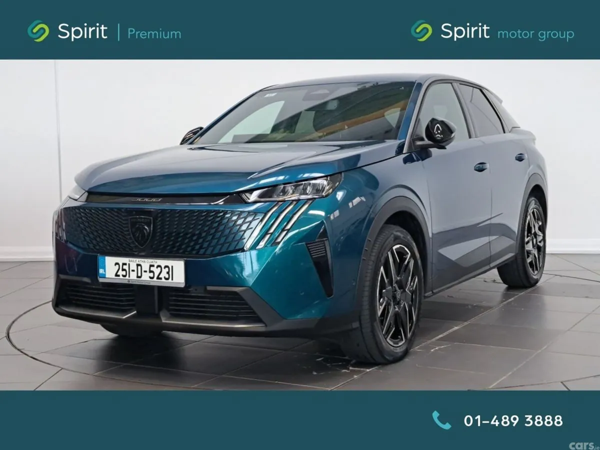 Peugeot 3008 MPV, Petrol Hybrid, 2025, Blue