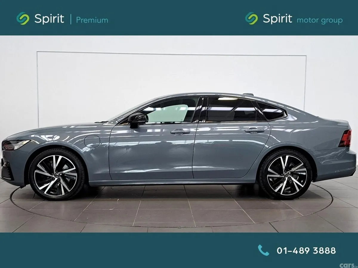 Volvo S90 Saloon, Petrol Plug-in Hybrid, 2022, Grey