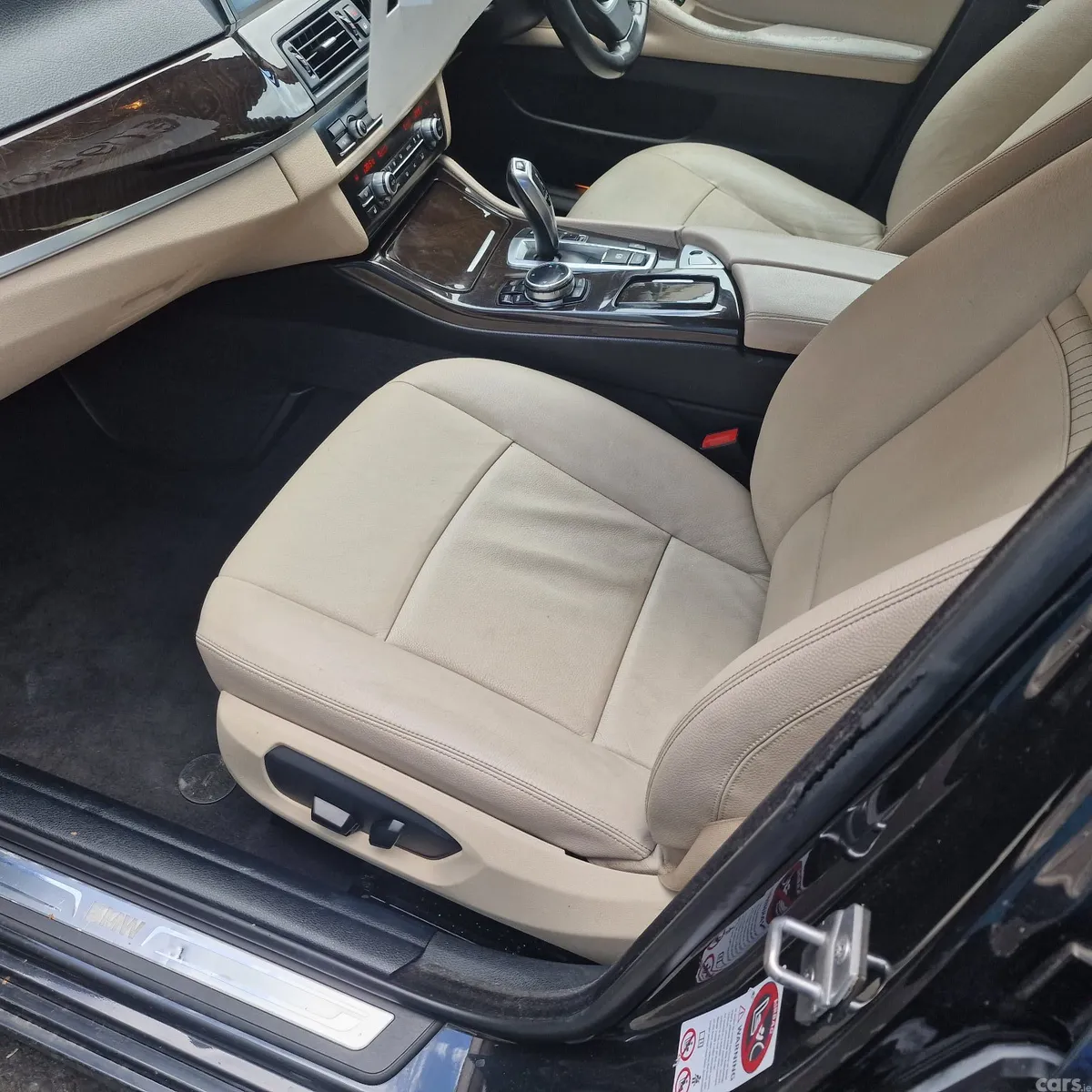 BMW 5-Series Saloon, Diesel, 2013, Black