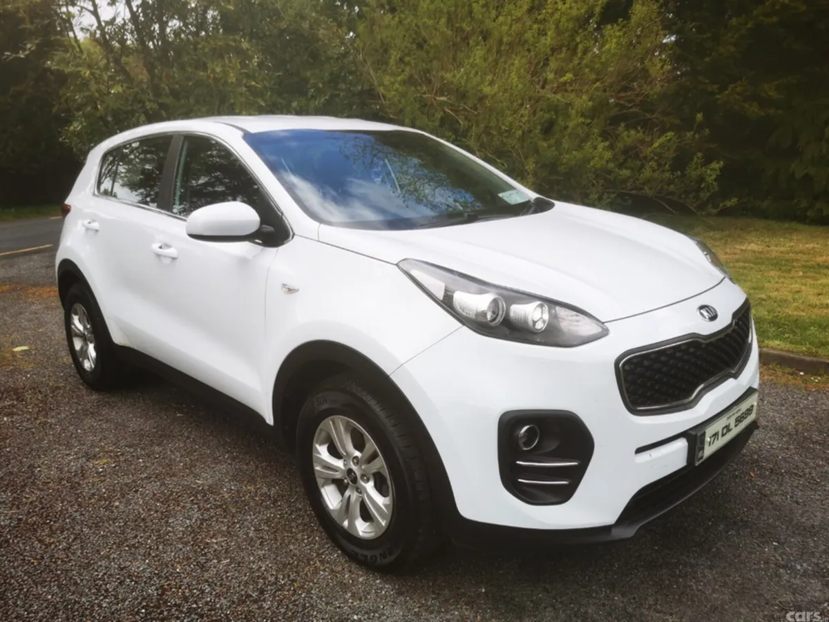 Kia Sportage Estate, Diesel, 2017, White