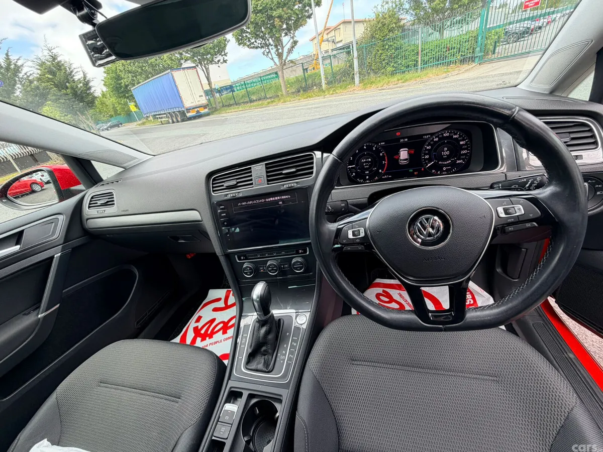 Volkswagen Golf Hatchback, Petrol, 2019, Red