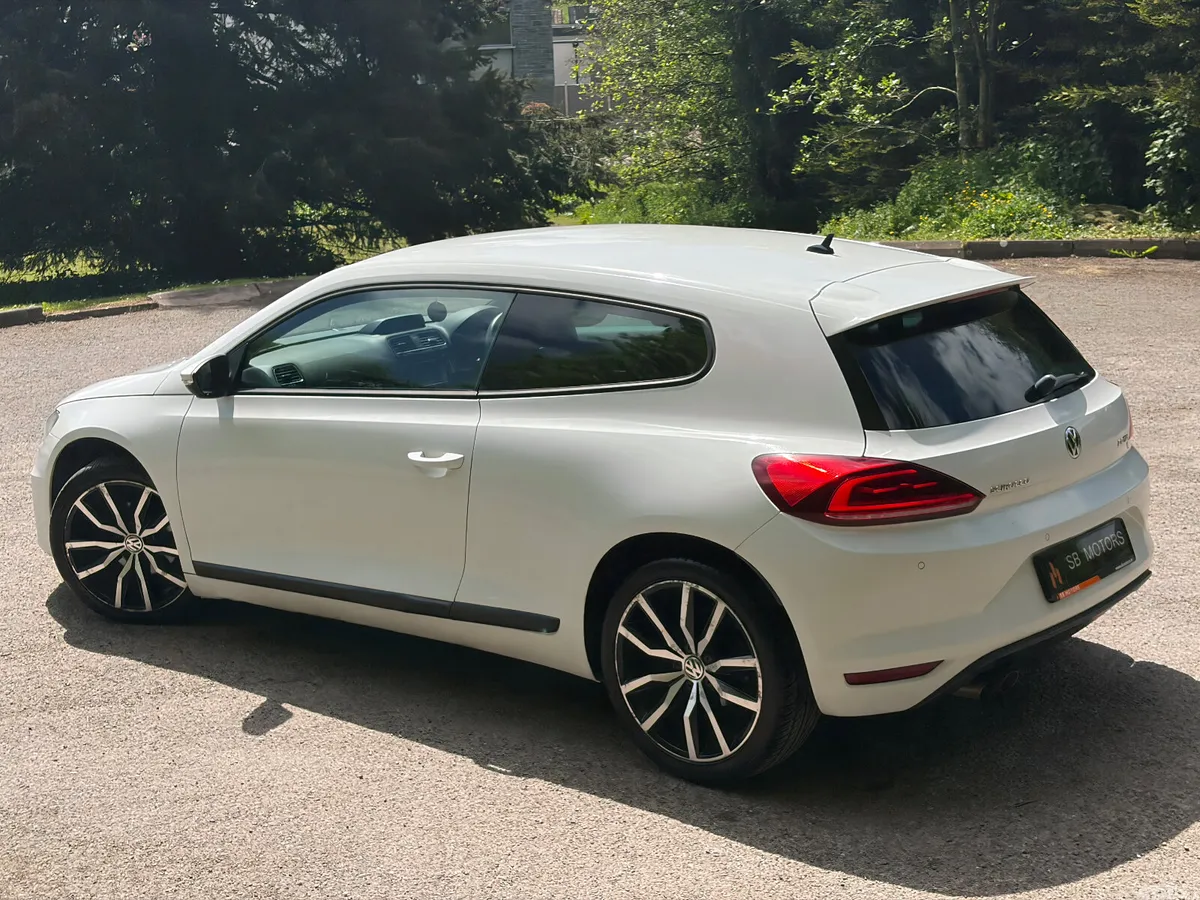 Volkswagen Scirocco Coupe, Diesel, 2015, White