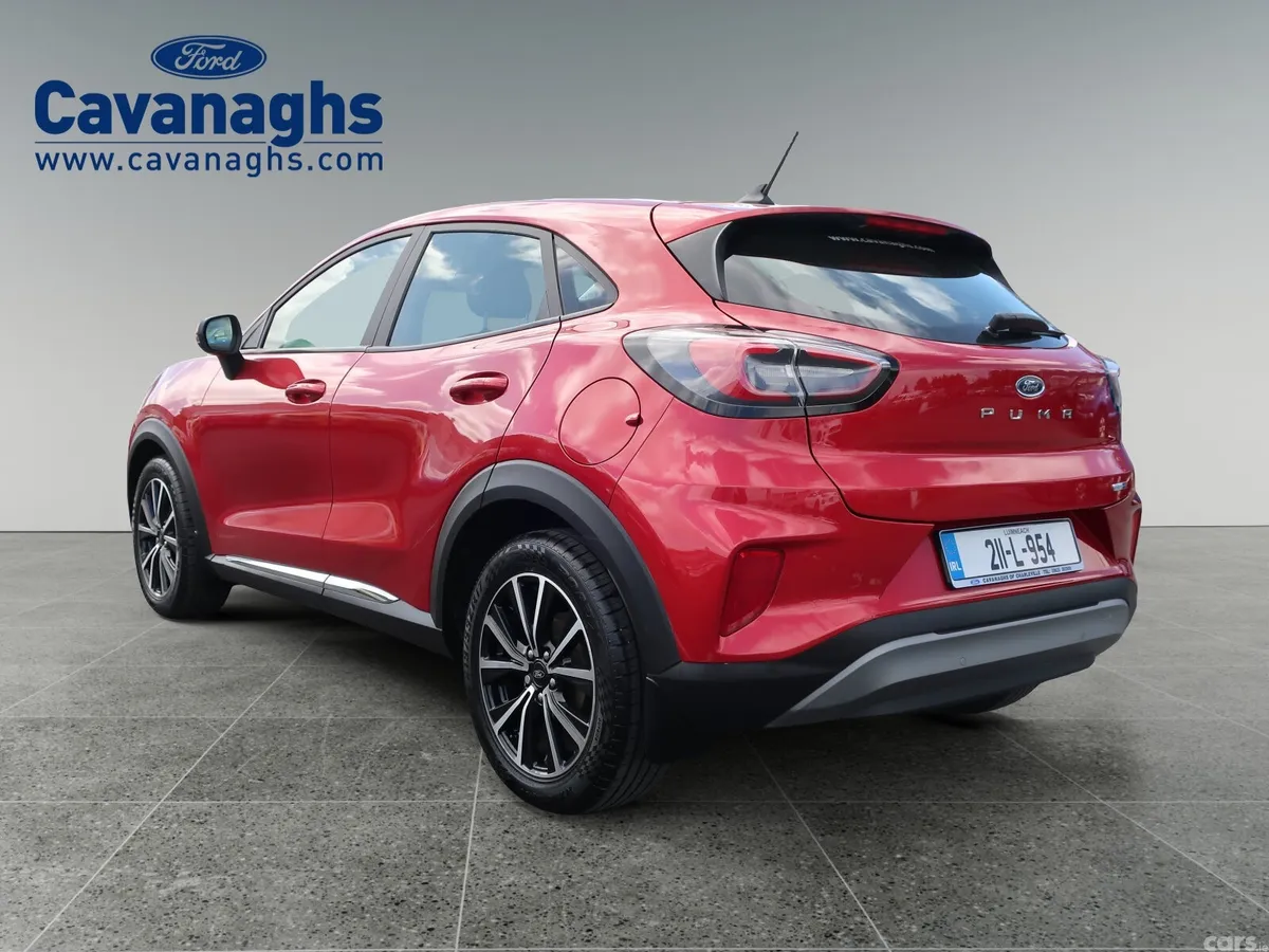 Ford Puma MPV, Petrol Hybrid, 2021, Red