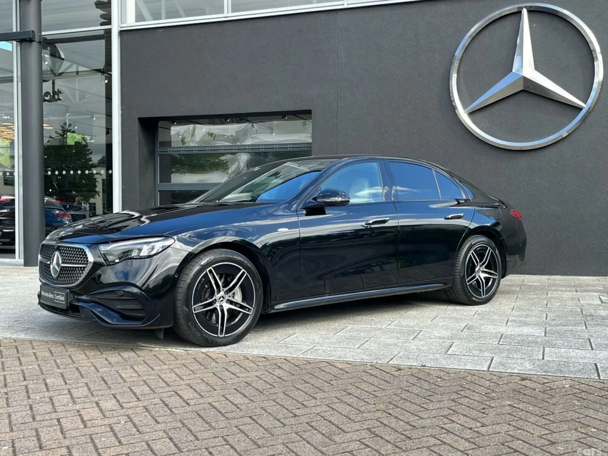 Mercedes-Benz E-Class Saloon, Diesel Plug-in Hybrid, 2025, Black