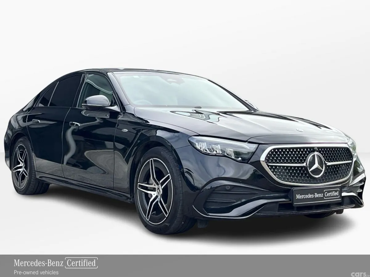 Mercedes-Benz E-Class Saloon, Diesel Plug-in Hybrid, 2025, Black