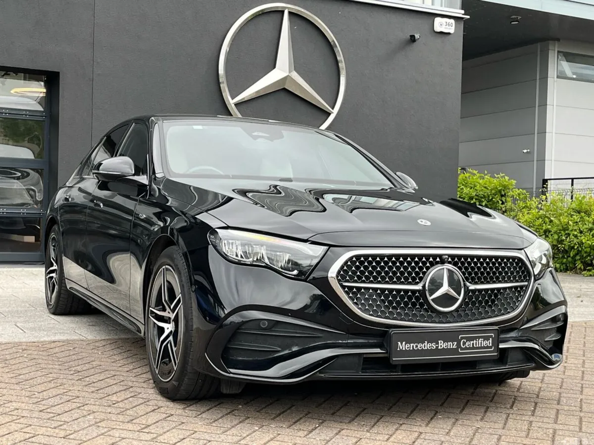 Mercedes-Benz E-Class Saloon, Diesel Plug-in Hybrid, 2025, Black