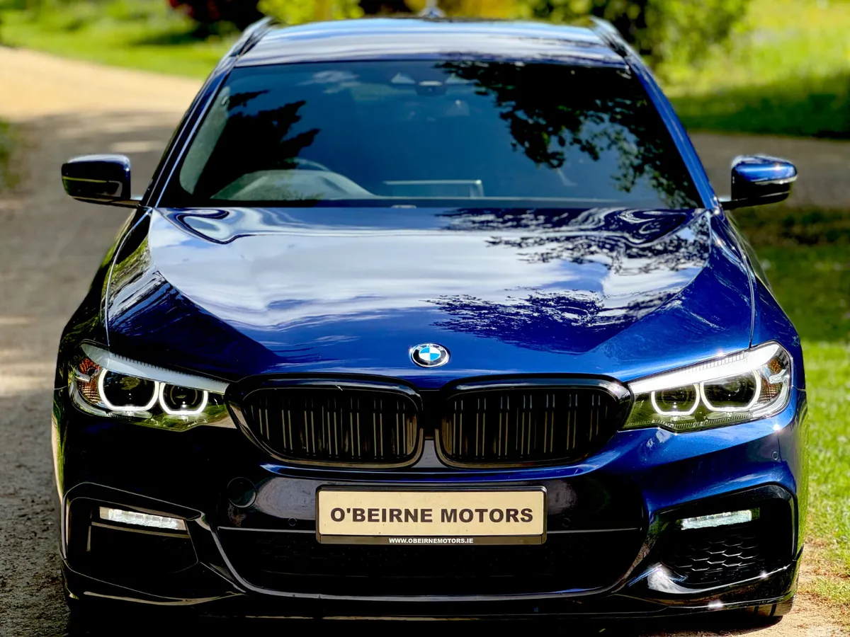 BMW 5-Series Estate, Diesel, 2019, Blue