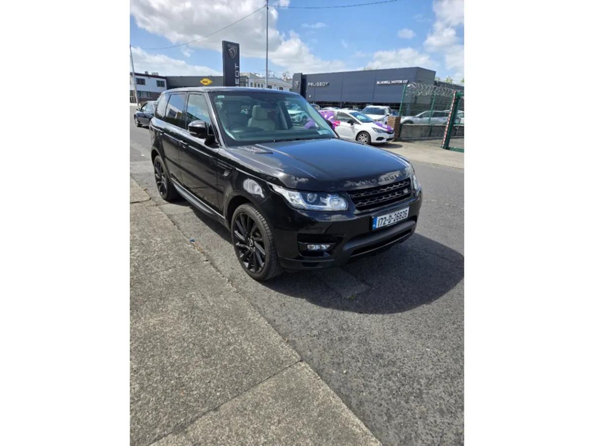 Land Rover Range Rover Sport SUV, Diesel, 2017, Black