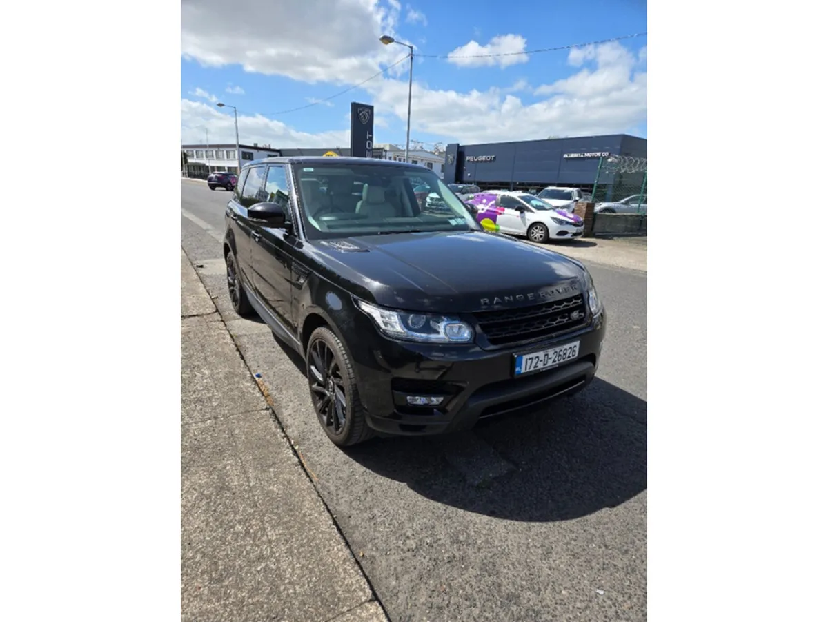 Land Rover Range Rover Sport SUV, Diesel, 2017, Black