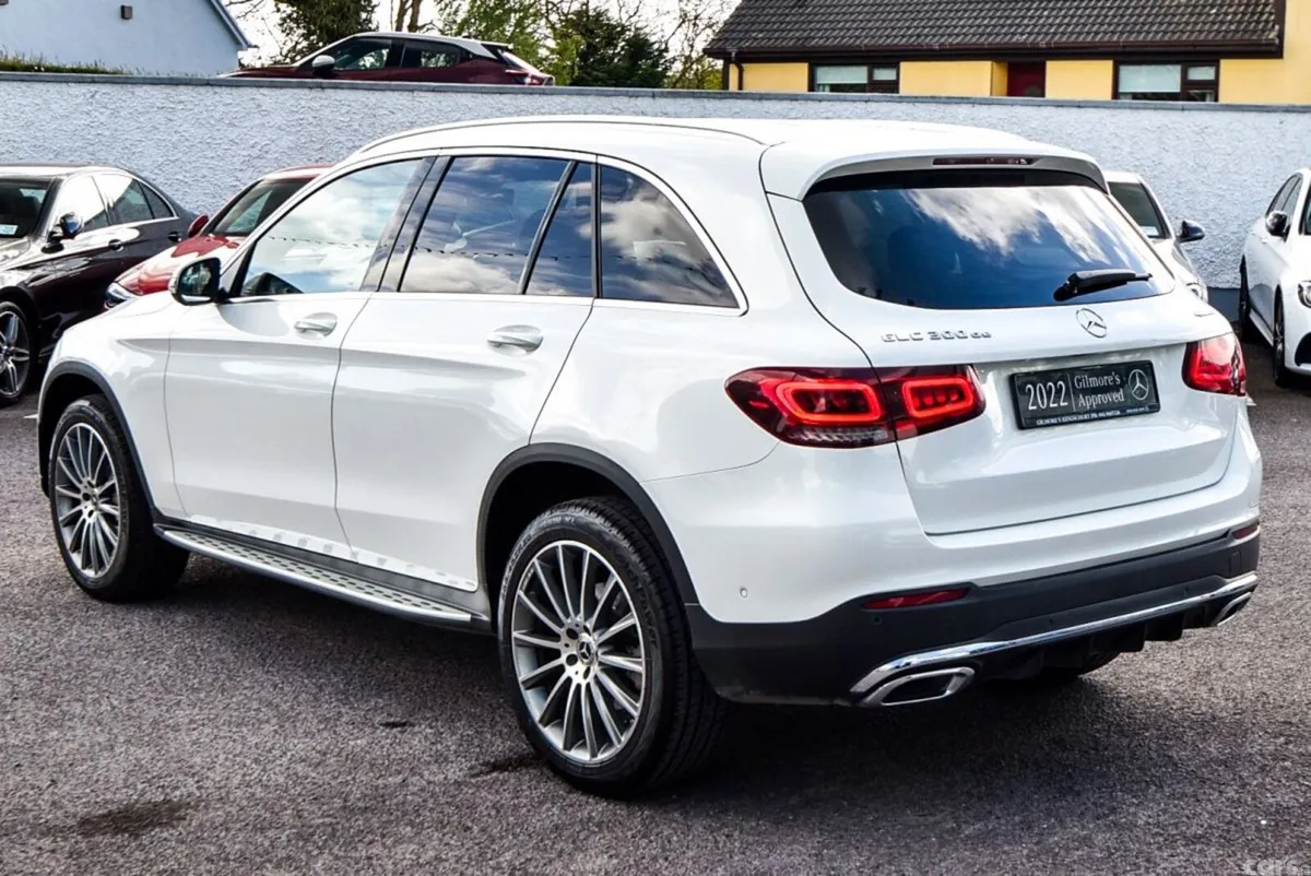 Mercedes-Benz GLC SUV, Diesel Plug-in Hybrid, 2022, White