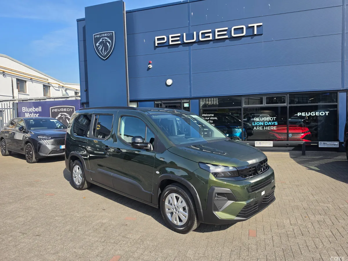 Peugeot e-Rifter MPV, Electric, 2026, Green