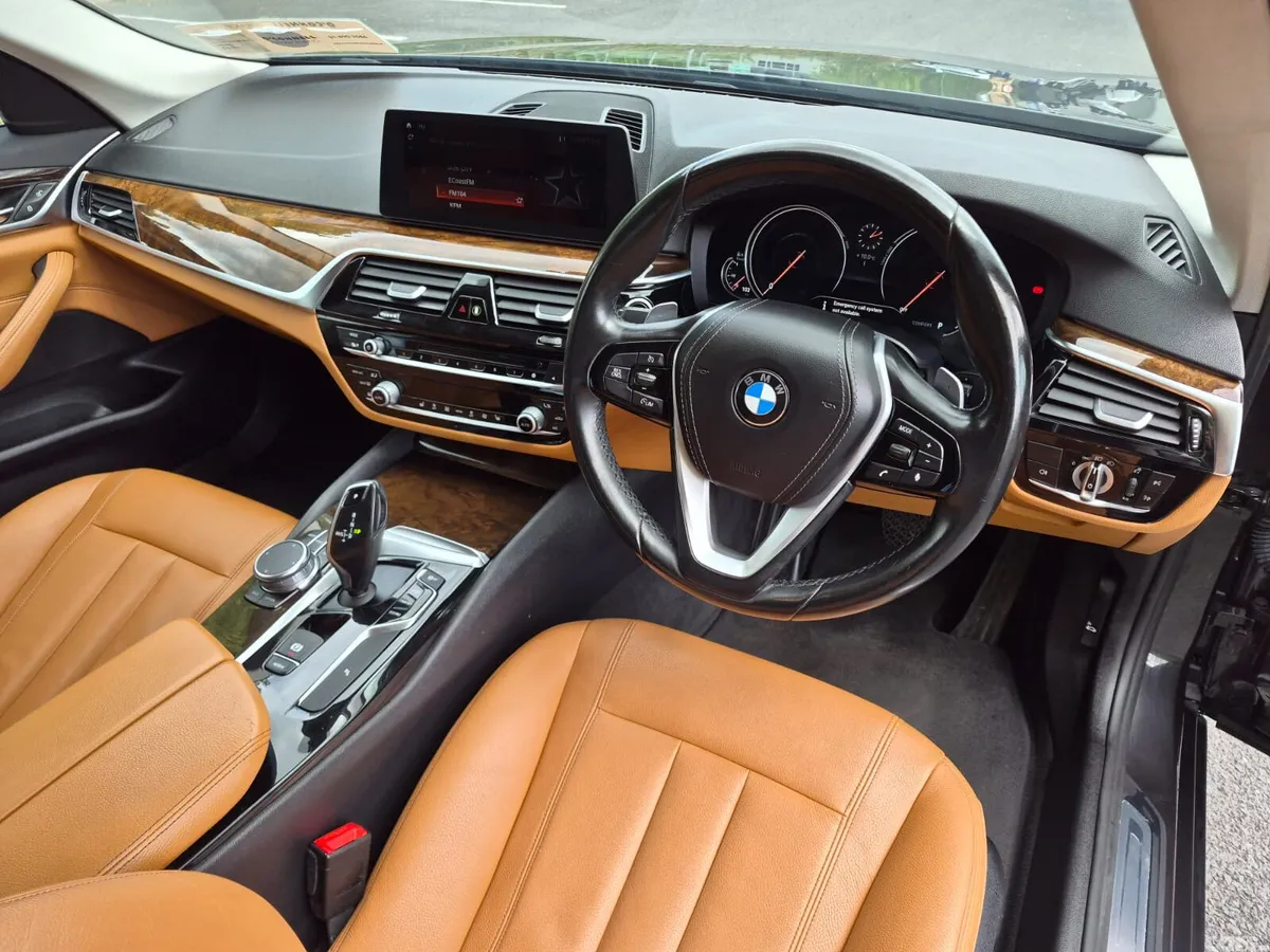 BMW 5-Series Saloon, Diesel, 2018, Grey