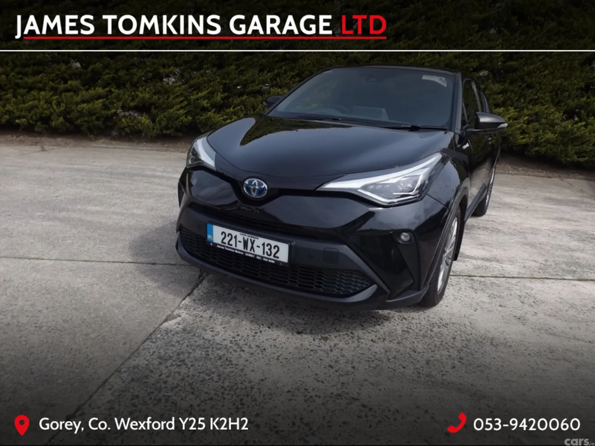 Toyota C-HR Hatchback, Petrol Hybrid, 2022, Black