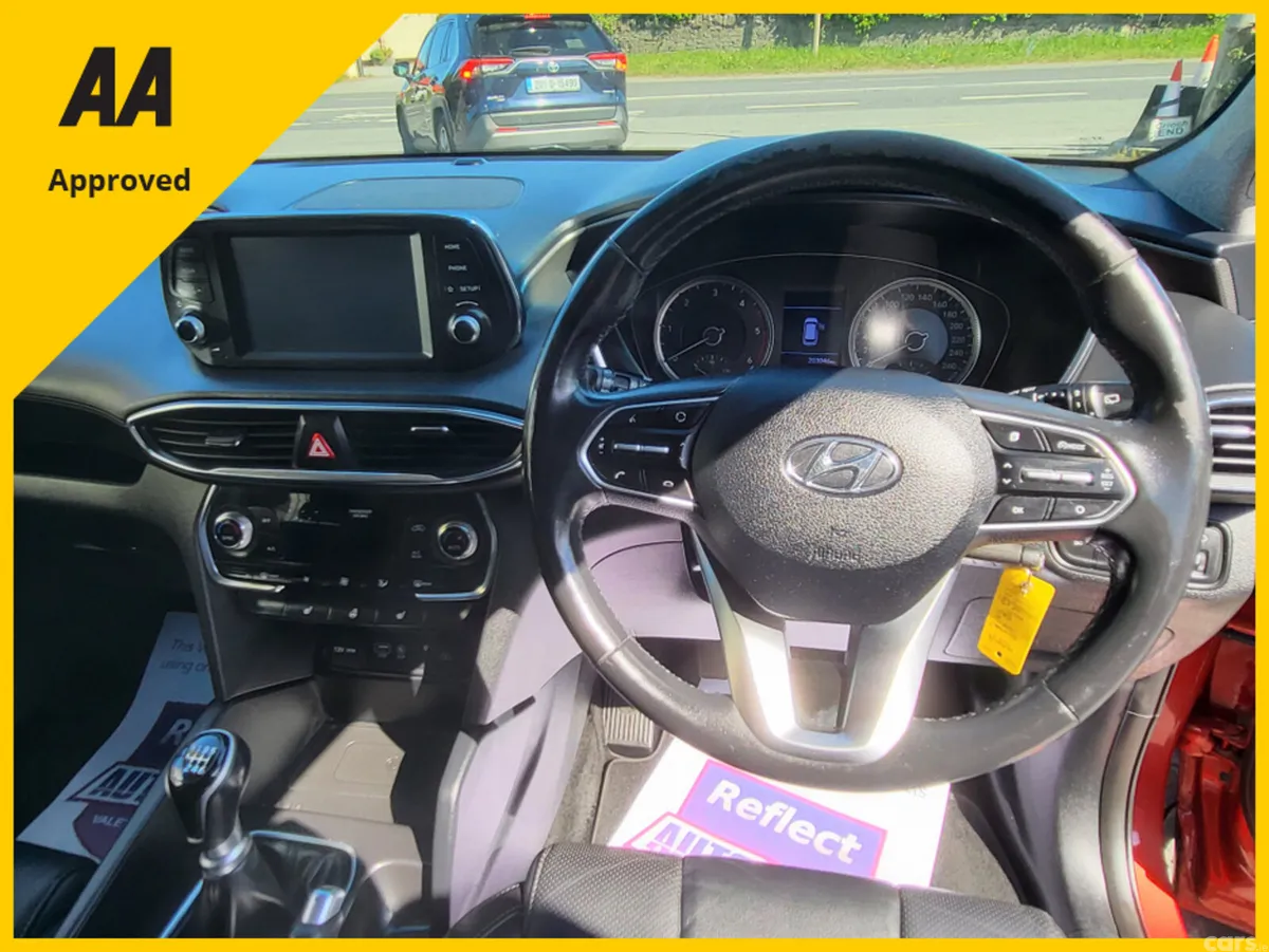 Hyundai Santa Fe Estate, Diesel, 2018, Orange