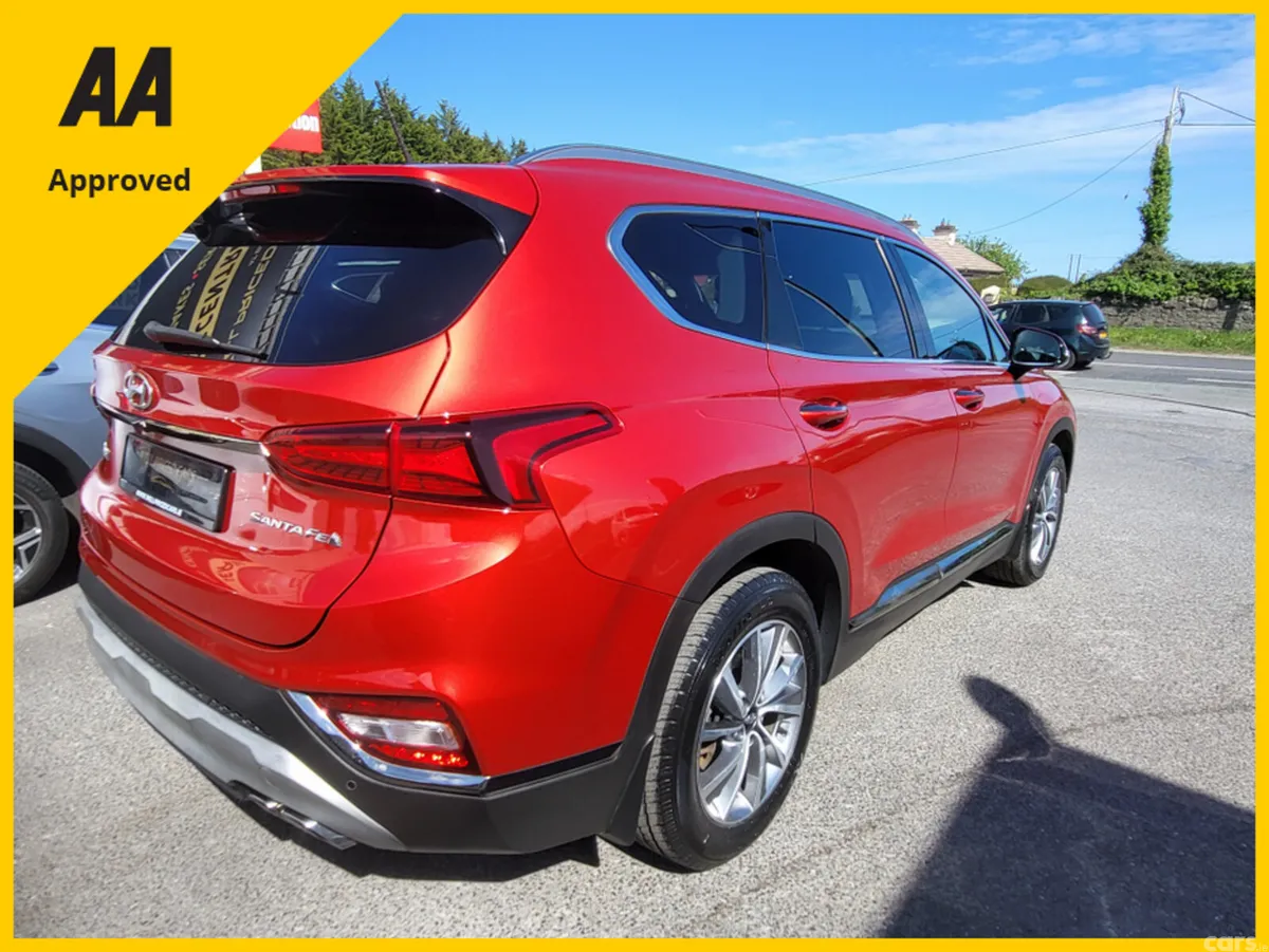 Hyundai Santa Fe Estate, Diesel, 2018, Orange