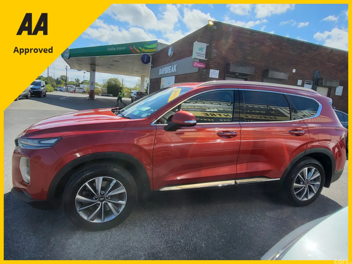 Hyundai Santa Fe Estate, Diesel, 2018, Orange