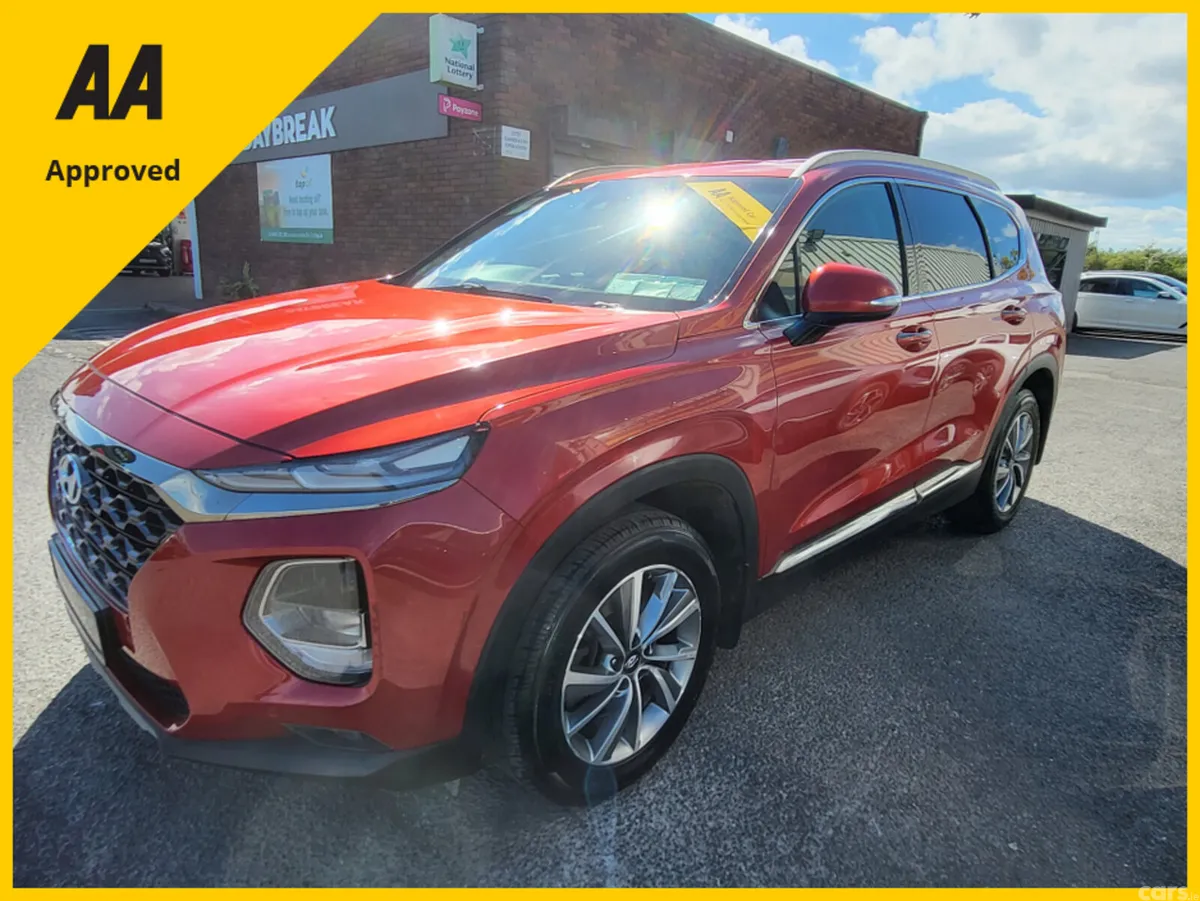 Hyundai Santa Fe Estate, Diesel, 2018, Orange