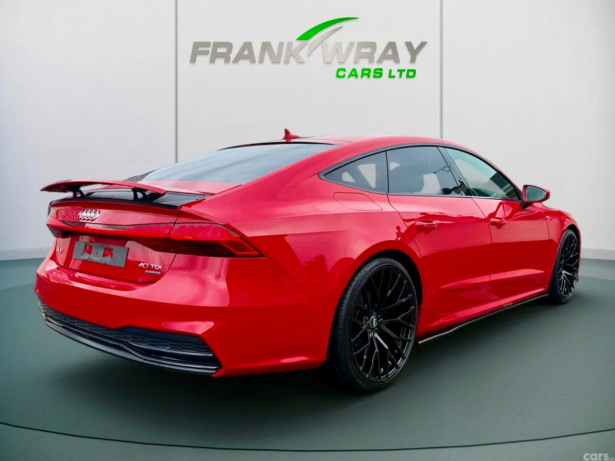 Audi A7 Hatchback, Diesel Hybrid, 2022, Red