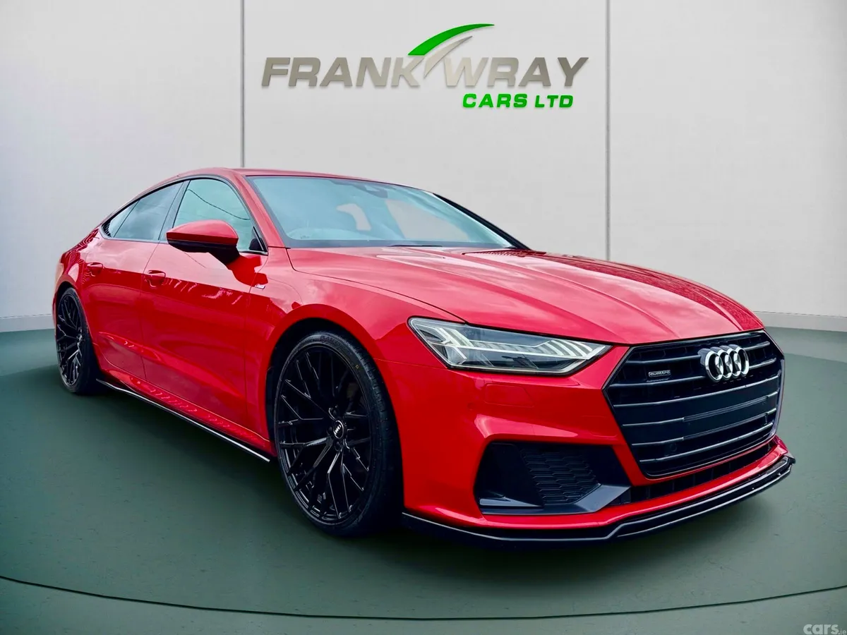 Audi A7 Hatchback, Diesel Hybrid, 2022, Red
