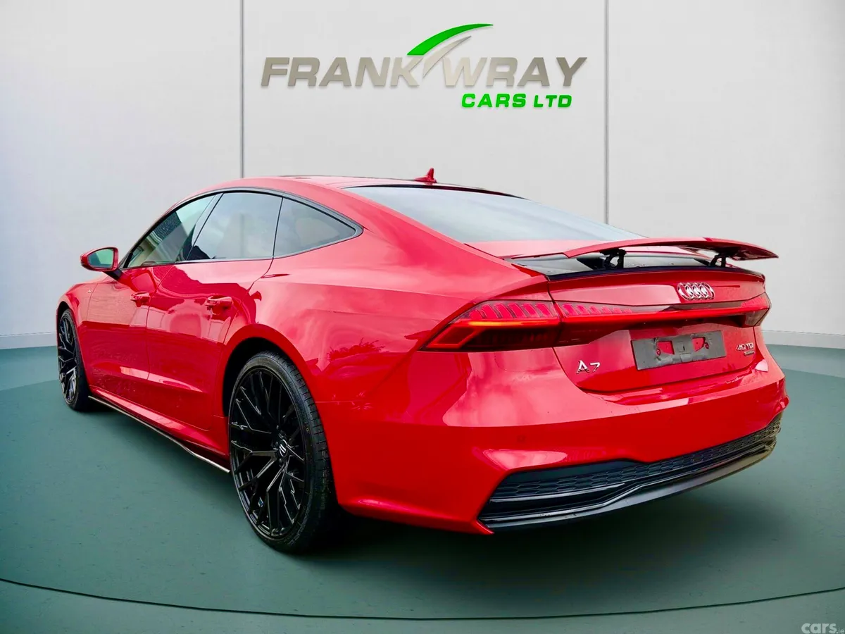 Audi A7 Hatchback, Diesel Hybrid, 2022, Red