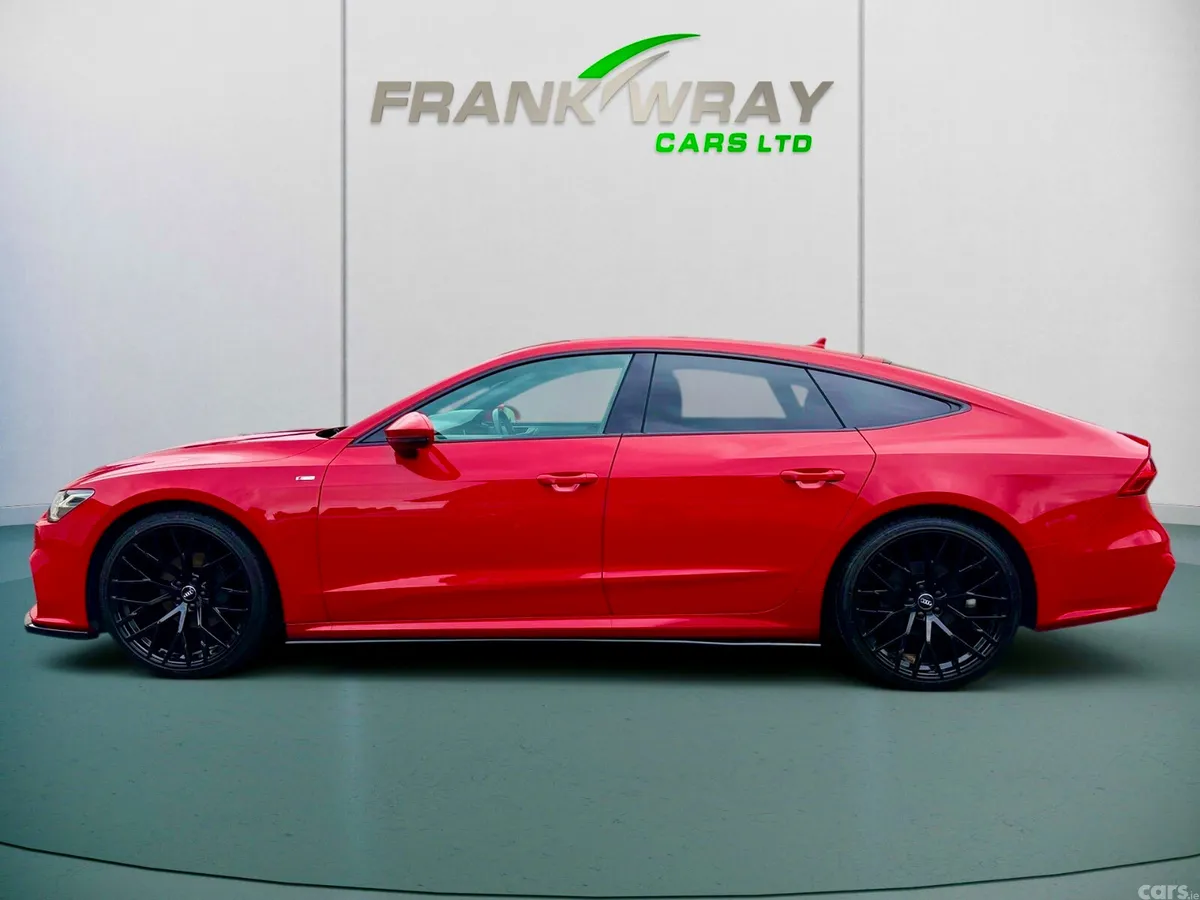 Audi A7 Hatchback, Diesel Hybrid, 2022, Red