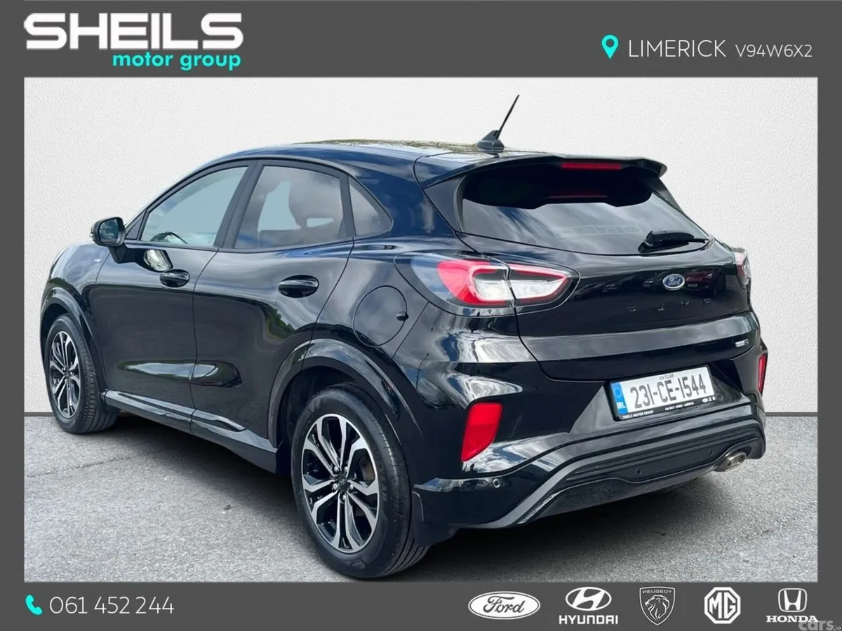 Ford Puma MPV, Petrol Hybrid, 2023, Black