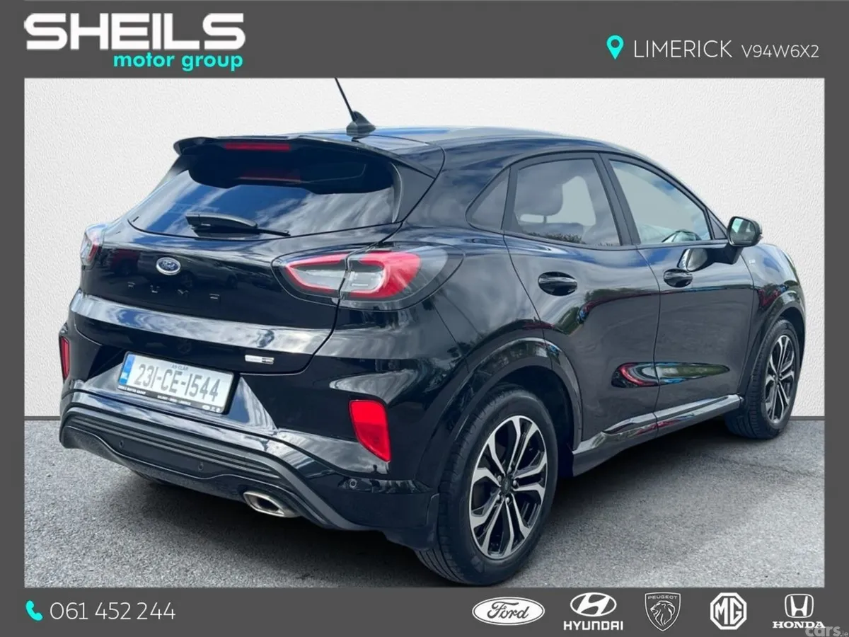 Ford Puma MPV, Petrol Hybrid, 2023, Black