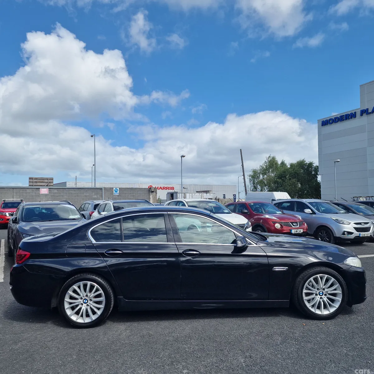 BMW 5-Series Saloon, Diesel, 2013, Black