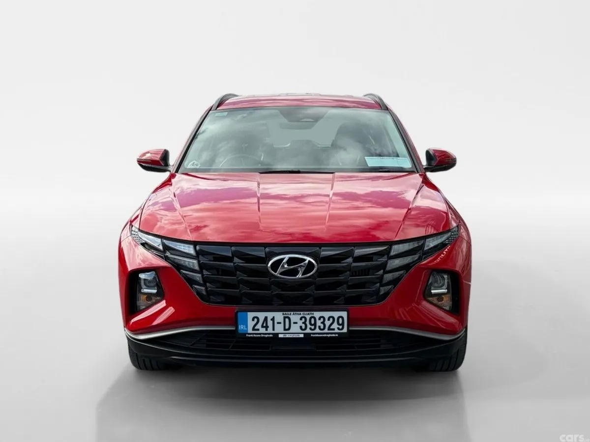 Hyundai Tucson SUV, Petrol Hybrid, 2024, Red